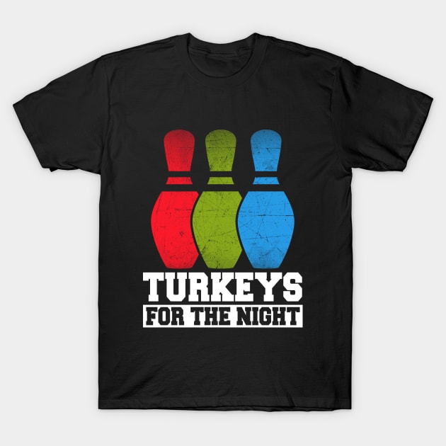 Abstract Turkeys Bowling Artwork T-Shirt by star trek fanart and more